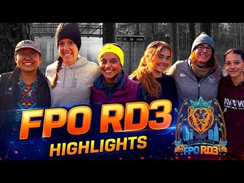 Charlotte Roar FPO Lead Card and Chase Card Highlights | Final RD Day 3 | with Commentary by GMT
