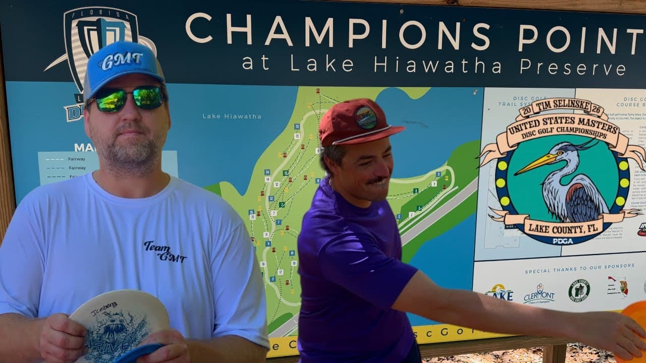 US Masters Tim Selinske Practice RD at Champions Point in Orlando - Featuring John Gibbons